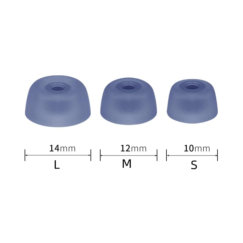 Lot De 6 Embouts Silicone Pour Jabra Elite 3 / Elite 5 - 3 Tailles S/M/L, Remplacement Confort, Lavables