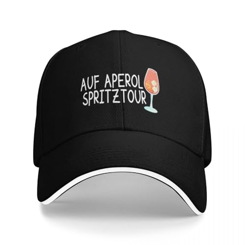 Invierno Cálido Algodón Aperol Cóctel Da un Paseo en Aperol Gorra de béisbol Rave Beach Bag Caps Mujeres Hombres
