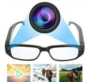 [Upgraded] 1080P Full HD Spy Camera Glasses Wearable Hidden Camera with Video Recording Mini Sport Outdoor Video Glasses with Camera (32G SD Card Included)