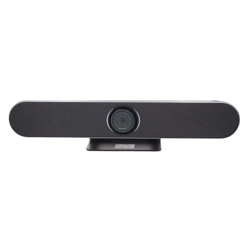 Image of 4K AF Camera Soundbar 20MP 120 Wide-Angle Captures 4K UHD Video and Offers 5X Digital Zoom,AI-Enhanced Features,CMOS Len,Camera, mics and Speaker in one bar, 4 beamforming mics - Black