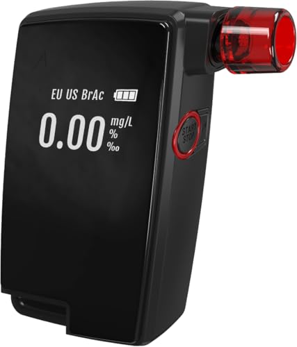ACE XS Promilletester für Autofahrer - polizeigenauer Mini-Alkoholtester mit Schlüsselanhänger - Profi-Alkoholtest fürs Auto ACE XS Promilletester für Autofahrer - polizeigenauer Mini-Alkoholtester mit Schlüsselanhänger - Profi-Alkoholtest fürs Auto