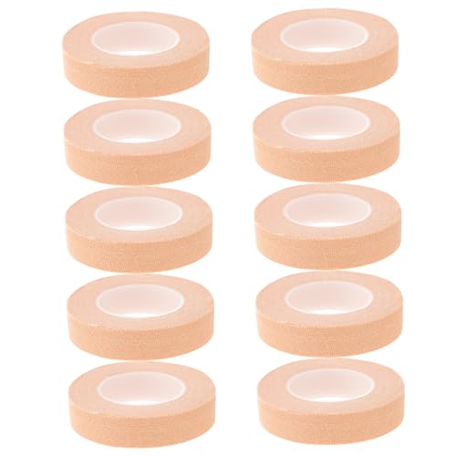 BCOATH 10個 古箏粘着テープ 粘着古箏指テープ 綿の指 古箏ネイル ギター指先カバー 指用ギター 笛 綿古箏指 指 古箏用フィンガー