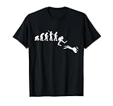 Evolution des Tauchers Geschenk Tauchlehrer Tauchschüler T-Shirt