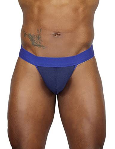 String et bikini bleu Ricok couture Large Court pour femme