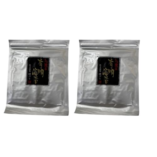 有明海産 初摘み 有明のり 焼き海苔 全形 板のり 20枚 熊本 老舗海苔専門店 直仕入れ(保存に便利なチャック付き)熊本県 国産 乾海苔 ノリ おにぎり 高級 ギフト向き 贈り物 極上 配送日時指定不可 メール便対応