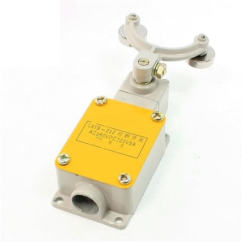Interruptor de límite doble rodillo 1NO 1NC soluciona paradas imprevistas en motores de 380V