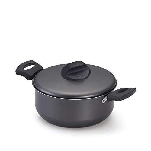 Caçarola Extra-flon Nº 22 Aluminio Oliveira Caçarola Extra-flon Nº 22 Preta No Voltagev