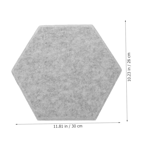 12 paneles acústicos de absorción para pared para grabación, oficina y uso en el hogar, reducción de ruido y diseño moderno miniatura 3