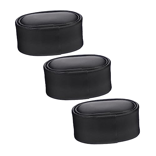 GALPADA 3 Pcs PU Leather Watch Display Cushions Stylish Bangle Storage Pillows for Jewelry Organizing and for Watch Collectors and Bracelet Displays