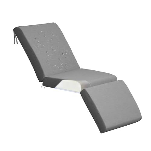 Daneey Chaise Lounge Cushions Outdoor, Outdoor Lounge Chair Cushions, 4.5In Thickness Fadesafe Water-Resistant, Lounge Chair Cushion, Patio Furniture Cushions