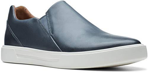 Clarks Mens Un Costa Step Loafer, Dark Blue Leather, Size 83