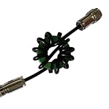 VIDOO Balun HF 1:1 Rdzeń Ferrytowy Ni-Zn 1,8-50MHz Dławik Krótkofalowy Kabel Koncentryczny RG58 Przeciwzakłóceniowy Stabilność USB FT8 JS8 WSPR Pierścień Magnetyczny-62mm