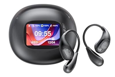 MTOXW Auriculares Traductores de Idiomas Auriculares Traductor Instantaneo de Voz en Tiempo Real 135 Idiomas con Aplicación Bluetooth 5.4 Pantalla táctil para Viajes riunioni XP7