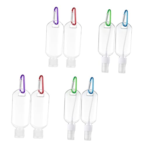 PACKOVE 8 Piezas Botella de spray botella spray travel bottles spray bottle gancho para carrito de bebé water dispenser botella de mano botella portátil botella con hebilla mascota