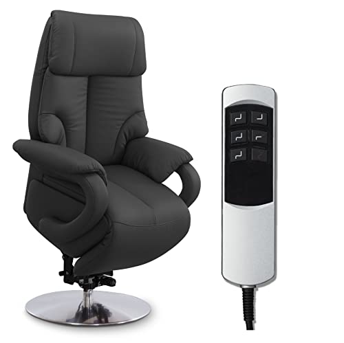 CAVADORE Ledersessel Istanbul / Fernsehsessel mit Aufstehhilfe, elektrisch...