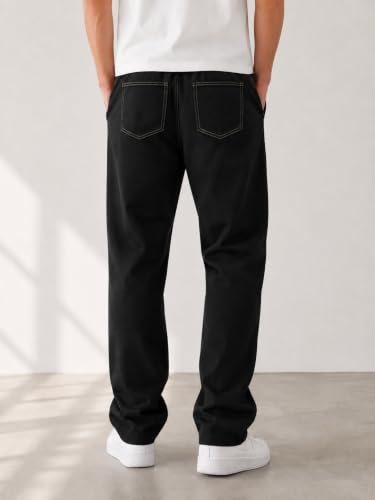 Image of GRECIILOOKS Men's Cargo Jeans Pants - Stylish Relaxed Fit Denim Cargo for Men | Lightweight Summer Casual Streetwear | Multi Pocket Baggy Jeans for Travel, Everyday Wear & Outdoor