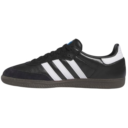 Image of adidas Men's Samba ADV Skate Shoes - Core Black /Cloud White /Gum, Size: 11.5