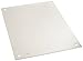 Hoffman A20P16AL Panel, Aluminum, NEMA 12, 17.00" x 13.00", Fits 20" x 16"
