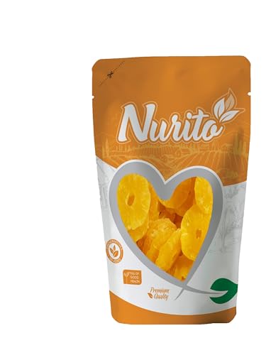 Image of Nurito Dried Fruits Nuts And Seeds (Dried Pineapple Ring, 250Gm)