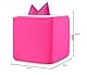 Schutzhüllen-Set für Toniebox, mit Filz-Ohrenschutz für Tonies Ohren, Staubschutz, Rosa