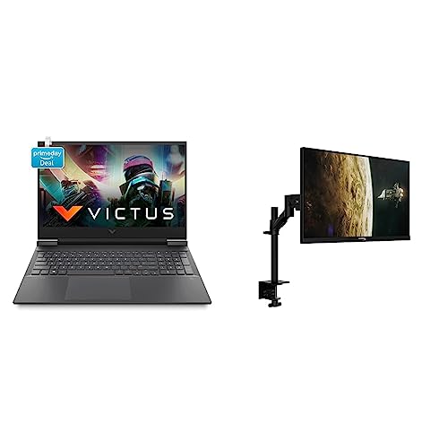 Image of HP Victus Gaming Laptop 11th Gen Intel Core i5-11400H16.1 inch(40.9 cm) FHD IPS Gaming Laptop & HyperX Armada 25 FHD Gaming Monitor (64V62AA#ACJ)