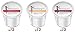 Skinnygirl Naturally Flavored White and Green Tea 3 Flavor Variety Bundle, 12 Single Serve Cups Ea. (36 Total Cups)