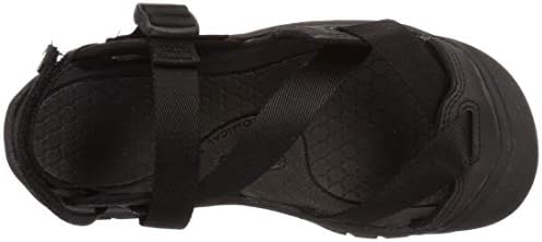 KEEN Women's Zerraport 2 Closed Toe Lightweight Sport Fashion Sandal, Black/Black, 9 | Image 4