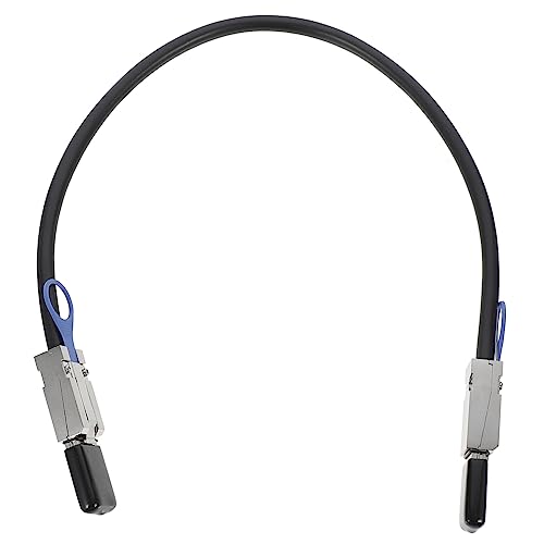 Housoutil Sff to Sff Mini SAS Cable High Data Cord for Server Controller Fast Data Transmission Replacement for Broken Cables
