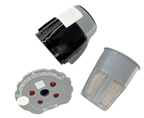 Tolxh Universal Reusable Filter MultiStream Technology - Gray Reusable Coffee Filter Approved Quality Durable New Replacement Parts