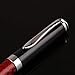 Carbon Fiber Gel Ballpoint Pen, Black Ink Business Signature Pen Metal Stationery - Black/Silver/Red/Blue