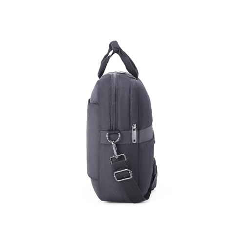 Image of American Tourister Luxe Biz | 14 Ltrs | 1 Compartment | Detachable & Adjustable Strap | Small Briefcase | 1 Year International Warranty | Black