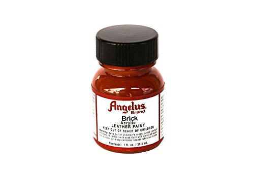 Angelus Acrylic Leather Paint - 1 Ounce, Brick