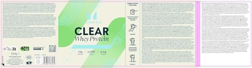Myprotein Clear Whey Isolate Protein Powder - Mojito - 871g - 20 Servings - Cool and Refreshing Whey Protein Shake Alternative - 20g Protein and 4g BCAA per Serving