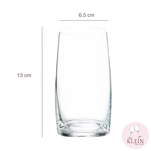 Cristal Baccarat 6 verres long drink Klein d'exception