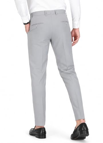 Image of SUNPOINT Formal Pants for Men Office Wear - Premium Regular Fit Formal Trouser for Men, Boys, Gents Bottom Formal wear for Office Meeting, Party, Gathering, Wedding