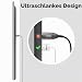 deleyCON 3,0m 4K HDMI 2.0 Slim Kabel 2160P UHD ARC HDR - Weiß