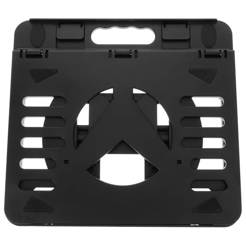 Soporte Plegable Ajustable para Laptop PRETYZOOM Negro