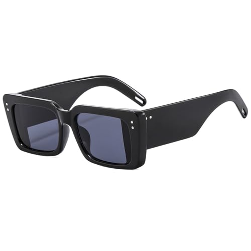 Gafas de Sol para Mujeres Hombres Retro Marco Grande Gafas de Sol Sombras UV400 señoras Gafas