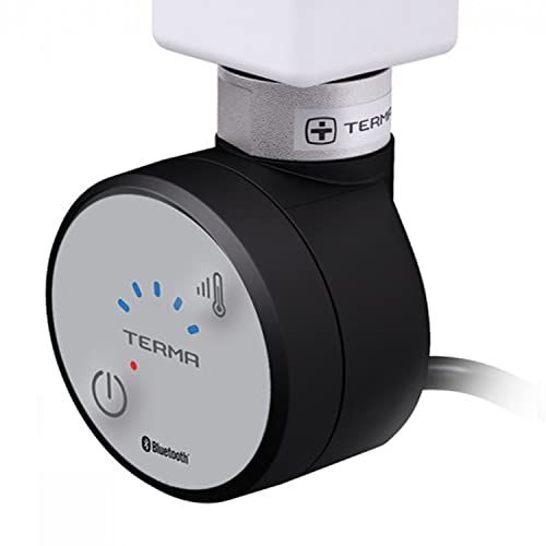 MOA BLUE - Termostato con función BLUETOOTH (600 W), color negro Cover