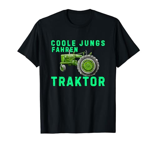 Cool Farm Boys Conducción Tractor Granjero Agricultura Camiseta