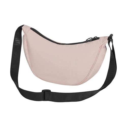 Image of PUMA Women's Neighborhood Nylon Crossbody Bag with Adjustable Strap & Zip Pockets