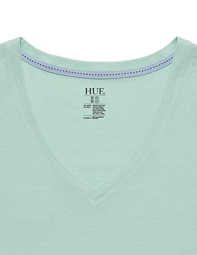 Image of HUE Women's 3 /4 Sleeve V-Neck Sleep Tee