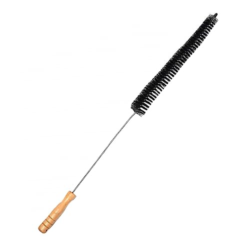 IWOWHERO Flexible Washer Cleaning Brush Metal Tube Drain Brush Sturdy Wire Bristles