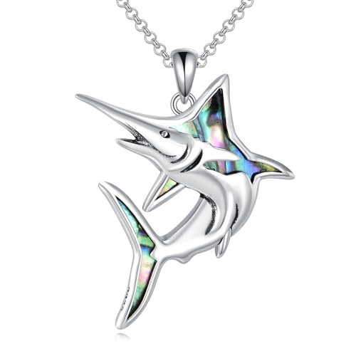 Collier poisson argent sterling idée cadeau idéal anniversaire