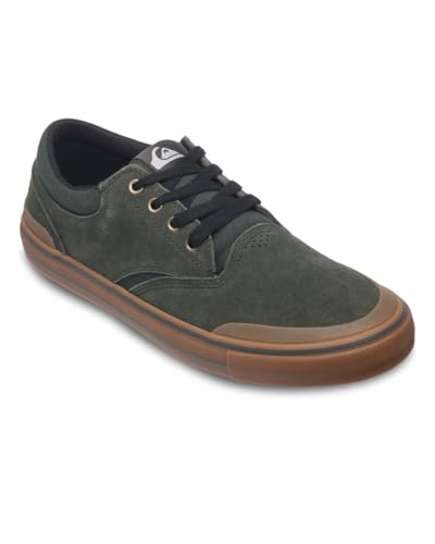 Quiksilver Zapatillas variales para Hombre, Verde Oliva, 45 EU