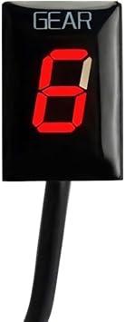 Gear Display Meter Gear Indicator for Su&zuki GSXR 750 1996-2020 GSXR750 Motorcycle Accessories 1-6 Speed Gear Display Meter Motorcycle Gear Indicator
