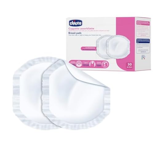 Chicco - Discos absorbentes de lactancia, evita irritaciones, grietas o mastitis, 30 unidades