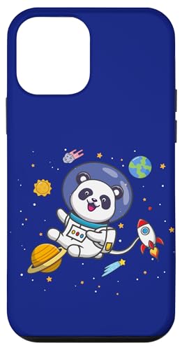 Cute Happy Cartoon Kawaii Space Kids Boys Girls Panda Lover �X�}�z�P�[�X iPhone 12 mini �p