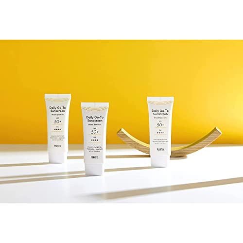 UEarshelp ZEESOON Daily Go-To Sunscreen (60ml 2.02 fl.oz.) SPF 50+ PA ++++, UVA/UVB Protection, Broad-Spectrum, Calm, Soothing for Purito