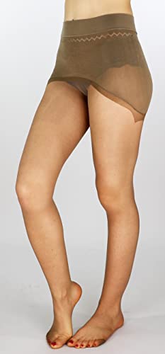 Image of Mona's Choice Super Stretchy XL 3 Denier Ultra Sheer Seamless Tall Womens & Mens Pantyhose /Mens Trouser Tights